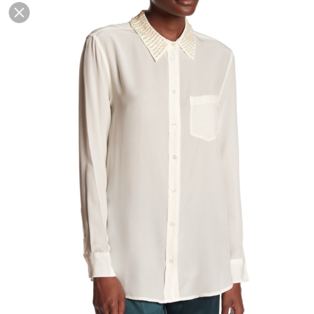 Equipment Reese silk blouse